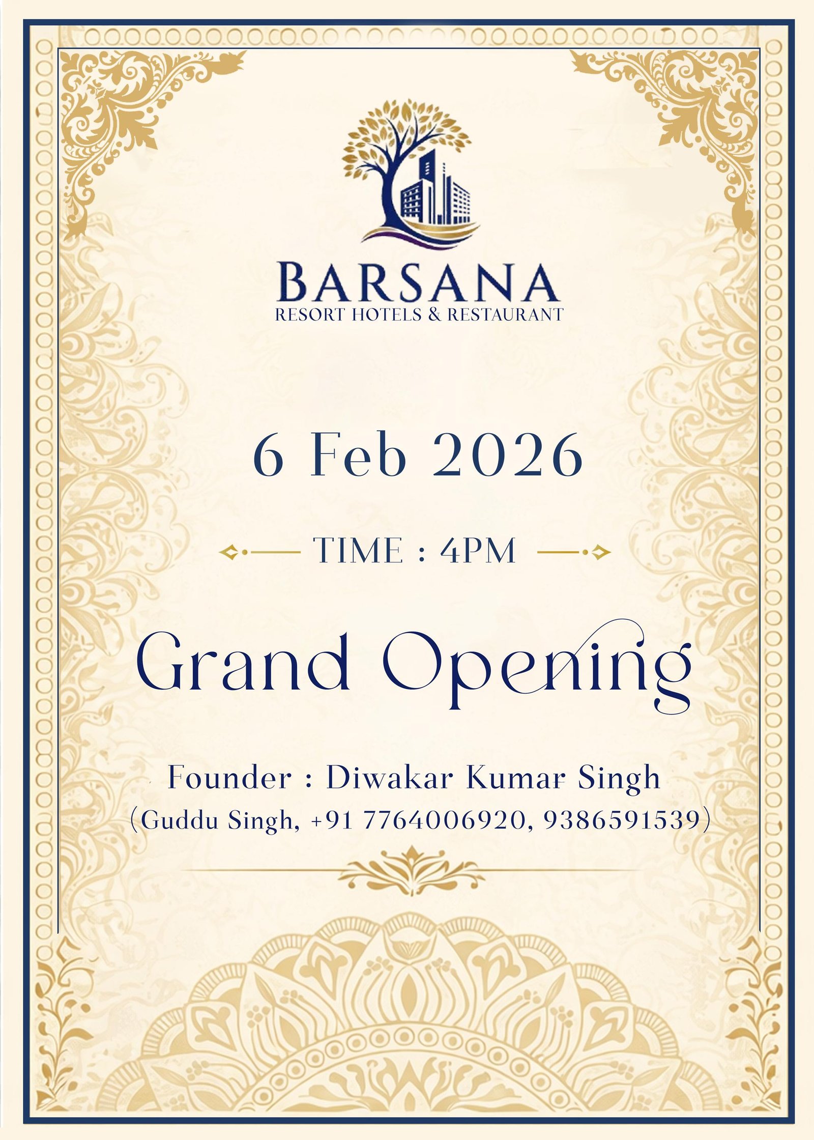 Barsana Resort Front